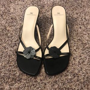 Anne Klein sandal heel women used sz 8